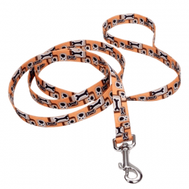 Coastal (Костал) PET ATTIRE STYLE (ПЕТ ЭТАЙР СТАЙЛ) поводок для собак, оранжевая кость
