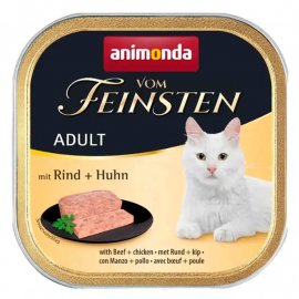Animonda (Анимонда) Vom Feinsten Adult Beef & Chicken влажный корм для кошек ГОВЯДИНА И КУРИЦА