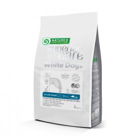 Natures Protection (Нейчез Протекшин) Superior Care White Dogs WHITE FISH сухой корм для собак с белой шерстью БЕЛАЯ РЫБА