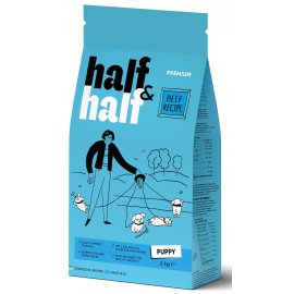 Half&Half Puppy Beef сухий корм для цуценят ЯЛОВИЧИНА