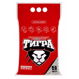 ТИГРА бентонитовый наполнитель для кошачьего туалета, КРУПНЫЙ