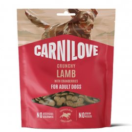 Carnilove Crunchy Snack Lamb with Cranberries лакомство для собак ЯГНЕНОК И КЛЮКВА