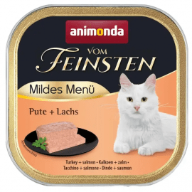 Animonda (Анімонда) Vom Feinsten Adult Turkey & Salmon вологий корм для котів ІНДИЧКА та ЛОСОСЬ