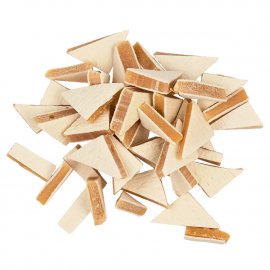 Flamingo лакомство для собак ТРЕУГОЛЬНИКИ С КУРИЦЕЙ И РЫБОЙ