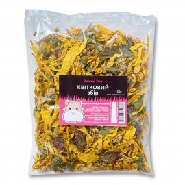 Zelena Zoo Цветочный Сбор лакомство для грызунов и птиц