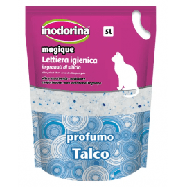 Inodorina Sanitary Litter силикагелевый наполнитель с ароматом талька