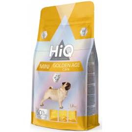 HiQ Mini Golden Age Care корм для зрелых собак малых пород старше 7 лет