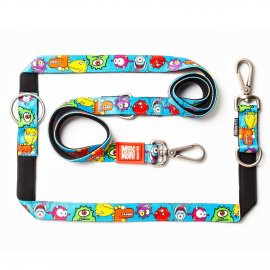Max & Molly Urban Pets Multi-Function Leash многофункциональный поводок для собак Little Monsters