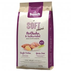BOSCH (Бош) HPC Soft Mini Perlhuhn & Subkartoffel беззерновий напіввологий корм для собак дрібних порід ЦЕСАРКА І БАТАТ