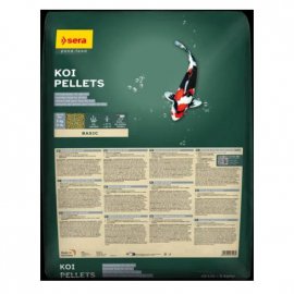 Sera Koi Pellets корм со спирулиной для карпов кои, гранулы