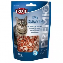 Trixie Premio Tuna Sandwiches лакомство сендвичи для кошек ТУНЕЦ и КУРИЦА (42731)