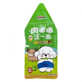 DoggyMan Cream Mousse Beef Liver & Vegetables беззерновой влажный корм для собак и щенков ГОВЯЖЬЯ ПЕЧЕНЬ С ОВОЩАМИ