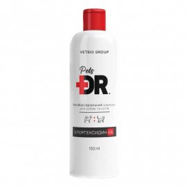 Dr.Pets (Доктор Петс) Антибактериальный шампунь с хлоргексидином 4% для собак и кошек