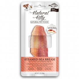 Natural Kitty Steamed Sea Bream лакомство для кошек и собак КУСОЧКИ МОРСКОГО ЛЕЩА НА ПАРУ