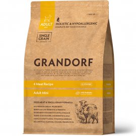Grandorf (Грандорф) 4 Meat Adult Mini Breeds сухой корм для собак малых пород 4 МЯСА