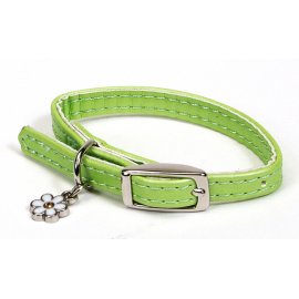 Coastal (Костал) Li'l Pals Vinyl ошейник для миниатюрных собак и щенков виниловый, зеленый