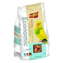 Vitapol Economic Полнорационный корм для волнистого попугая, 1,2 кг