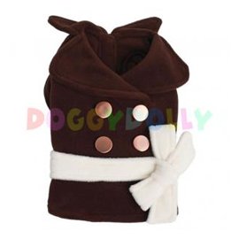 DoggyDolly Пальто для собак коричневое