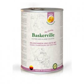 Baskerville Holistic КАБАН И УТКА С ТЫКВОЙ - консервы для собак
