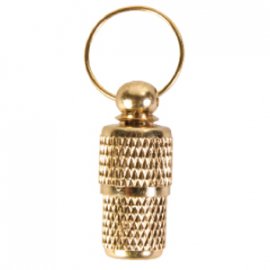 Trixie Медальон-адресник золотой (2278)