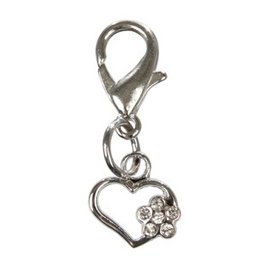 Trixie Медальон-брелок со стразами сердечко (21983)