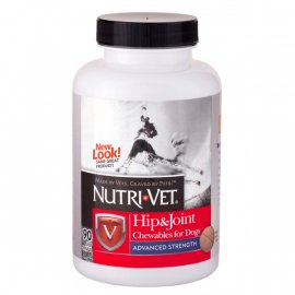 Nutri-Vet (Нутри Вет) Hip & Joint Advanced - СВЯЗКИ И СУСТАВЫ АДВАНСИД глюкозамин, хондроитин, МСМ для собак (3 уровень)