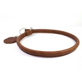 Collar SOFT - Ошейник-удавка рывковая для собак  КОРИЧНЕВЫЙ