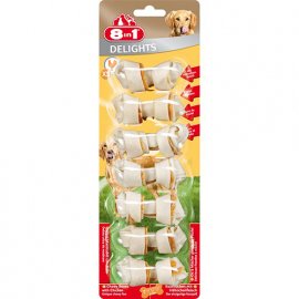8in1 (8 в 1) Delights Bones XS кістка з м'ясом - ласощі для собак