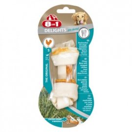 8in1 (8 в 1) Dental Delights кістка для очищення зубів з м'ясом та мінералами - ласощі для собак