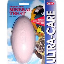 8in1(8в1) Mineral Treat  - Минеральный брусок для затачивания клюва для средних и волнистых попугаев, 114 г