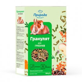 Природа ГРАНУЛЯТ корм для декоративных грызунов, 500 г
