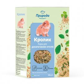 Природа КРОЛИК корм для декоративных кроликов, 500 г