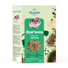 Природа ХОМЯЧОК корм для хомяков, 500 г