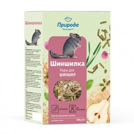 Природа ШИНШИЛКА корм для шиншилл, 500 г