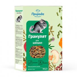 Природа Корм Гранулят для шиншилл 600 г