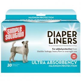 Simple Solution Disponible Diaper Liners-Heavy Flow ULTRA - Гігієнічні прокладки для собак МАКСИМАЛЬНИЙ ЗАХИСТ (10 шт.)
