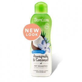 Tropiclean (Тропиклин) AWAPUHI & COCONUT PET (ОТБЕЛИВАНИЕ И БЛЕСК, КОКОС И ИМБИРЬ) шампунь для собак и кошек