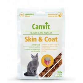 Canvit Skin and Coat (Канвіт Скін енд Коат) напіввологі функціональні ласощі для здоров'я шкіри та шерсті кішок