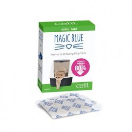 Hagen Catit Magic Blue Сменные пакеты для универсального картриджа с устранителем запаха для всех видов закрытых туалетов