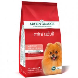 Arden Grange (Арден Грендж) Mini Adult – сухий корм для дорослих собак дрібних порід зі свіжою куркою та рисом Arden Grange (Арден Грендж) Mini Adult – сухий корм для дорослих собак дрібних порід зі свіжою куркою та рисом