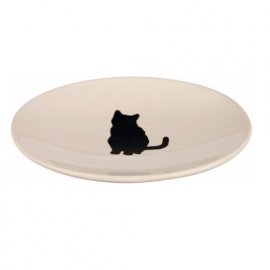 Trixie CAT керамическое блюдце для котят и плоскомордых кошек (24490)