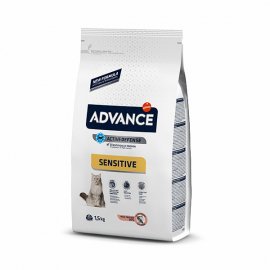 Advance (Едванс) Cat Sensitive Salmon & Rice - корм для кішок з чутливим кишечником (з лососем та рисом)