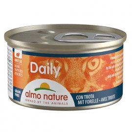 Almo Nature Daily DADINI TROUT консервы для кошек ФОРЕЛЬ, кусочки в желе