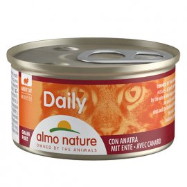 Almo Nature Daily MOUSSE DUCK консервы для кошек УТКА, мусс