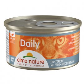 Almo Nature Daily MOUSSE OSETR консерви для котів ОСЕТР, мус