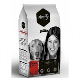 Amity CHICKEN & RICE корм для дорослих собак КУРКА ТА РИС