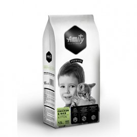 Amity CHICKEN & RICE KITTEN корм для котят КУРИЦА и РИС