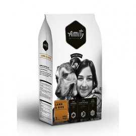 Amity LAMB & RICE корм для взрослых собак ЯГНЕНОК и РИС