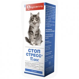 Apicenna СТОП-СТРЕСС краплі для котів