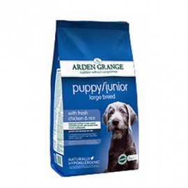 Arden Grange (Арден Грендж) Puppy/Junior Large Breed - сухий корм для цуценят та молодих собак великих порід від 2 до 14 місяців (з куркою та рисом) Arden Grange (Арден Грендж) Puppy/Junior Large Breed - сухий корм для цуценят та молодих собак великих порід від 2 до 14 місяців (з куркою та рисом)